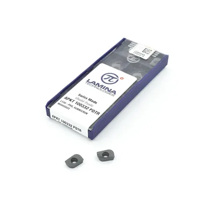 Inserto para fresamento apkt 100332 pdtr lt30 - lamina