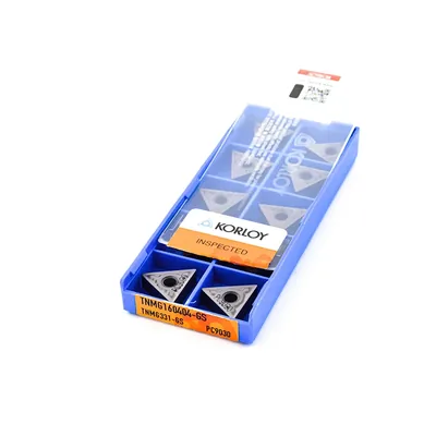 Inserto para torneamento tnmg 160404-gs pc9030 - korloy