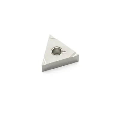 Inserto cermet para torneamento tngg 160402l-f dc400 - dry cut