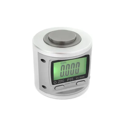 Presseter com relógio digital ip65 e base magnética curso 2mm leitura 0,001mm - dhp-280 raikon