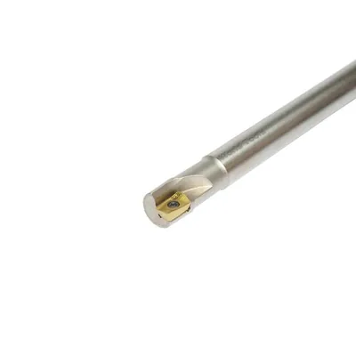 Fresa de topo ø 10 x 140mm 1 corte haste ø 09,0mm para inserto admx 11 - guran
