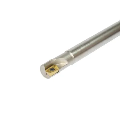 Fresa de topo ø 12 x 140mm 1 corte haste ø 11,8mm para inserto admx 11 - guran