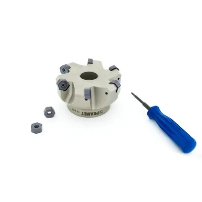 Cabeçote ø 063mm com 06 cortes para inserto hngx 06 - dormer pramet