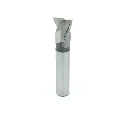 Fresa hss reta 2 cortes m2 ø 15,0 x 073mm curta din327 b-n - 1445 indaço