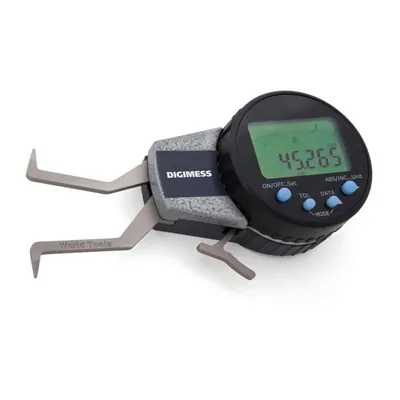 Medidor interno com relógio digital 040 a 050 x 0,005mm haste de 030mm - 114.814 digimess
