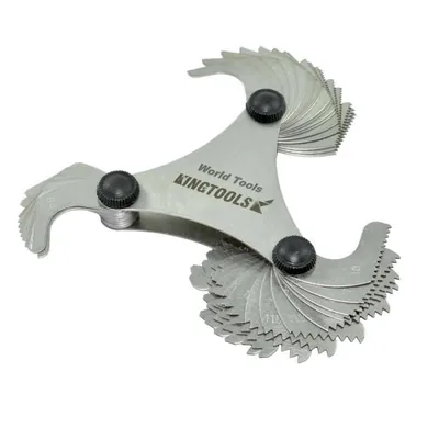 Calibre de rosca unificada 60 graus com 52 peças 4 a 84tpi - 600.071 king tools