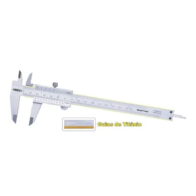 Paquímetro universal com guias de titânio 0 a 300 x 0,05mm - 1219-300 insize