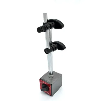 Base magnética 060kgf p/relógio haste fixa ø 10/12 x 230mm s/ajuste fino - 506.600 king tools