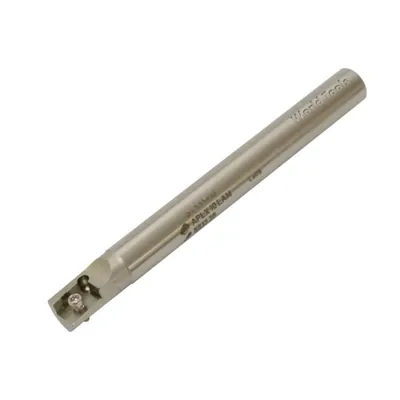 Fresa de topo ø 10 x 100mm 1 corte haste ø 10,0mm para inserto aplx e apkt 1003 - black tools