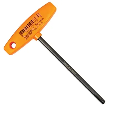 Chave tork de 6 pontas t10 x 100mm trafix cabo t aço cromo vanádio 44362/110 - tramontina pro