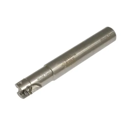 Fresa de topo ø 16 x 110mm 2 cortes haste ø 16,0mm para inserto r390 11 - black tools