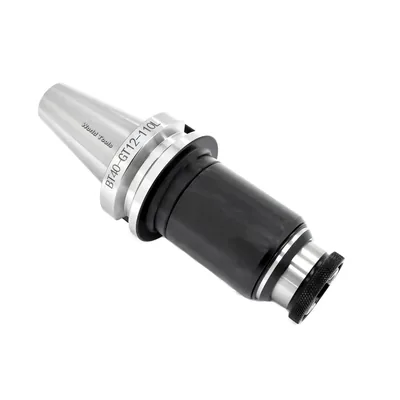 Cone bt40 flutuante de troca rápida t1 tc312 para rosquear m03 a m16 l110mm - bt40-tc312-l110 mawbra