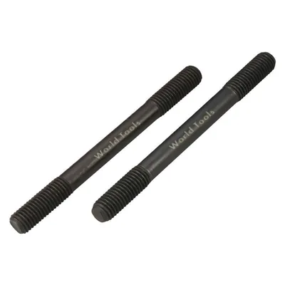 Fuso roscado para kit de fixação m14 x 2,00 x 100mm - 1344ma world tools