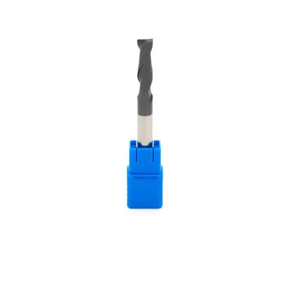 Fresa metal duro 45hrc reta 2 cortes ø 08,0 - 075 - 20,0mm h08 média tialn - guran