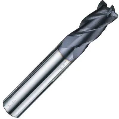 Fresa metal duro toroidal 4 cortes 60hrc ø 12,0 - r1.0 - 075 - 25,0mm - h12 power a - dry cut