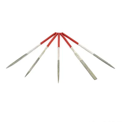 Jogo de lima agulha diamantada com 05 limas 3 x 50 x 140mm - lad-5l daigo