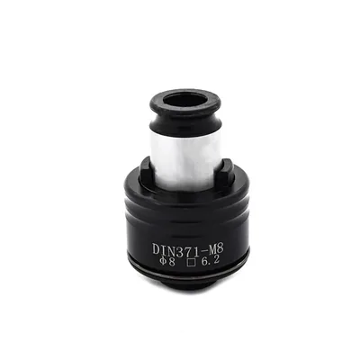 Adaptador t1 porta macho m08,0 din371 c/catraca ø 08,0mm quadrado 06,2mm - tc312-m08 mawbra