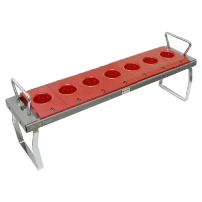 Rack porta cone bt30 encaixe para 08 cones - vttr-bt30 vertex