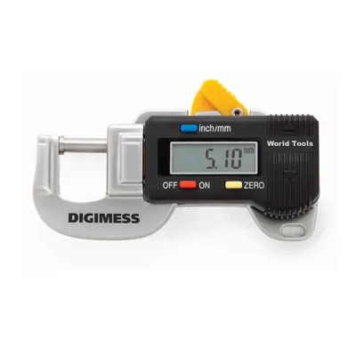 Medidor de espessura digital horizontal 0 a 12 x 0,01mm - 130.407 digimess