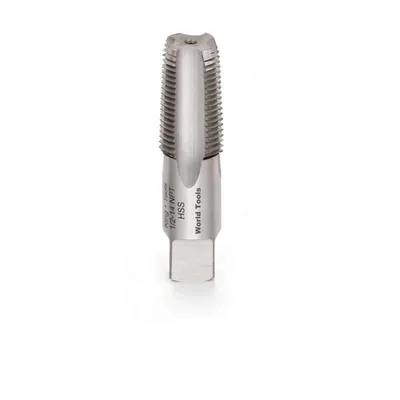 Macho cônico hss npt 3/4" x 14 tpi superfície brilhante - 2006npt-3/4" king tools