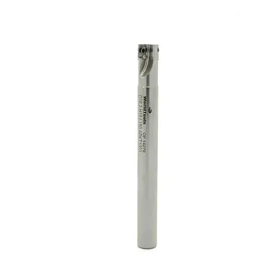 Fresa de topo ø 16 x 150mm 2 cortes haste ø 15,0mm para inserto aplx e apkt 1003 - guran