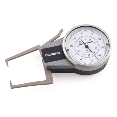Medidor externo com relógio 0 a 010 x 0,01mm haste de 040mm - 114.820 digimess
