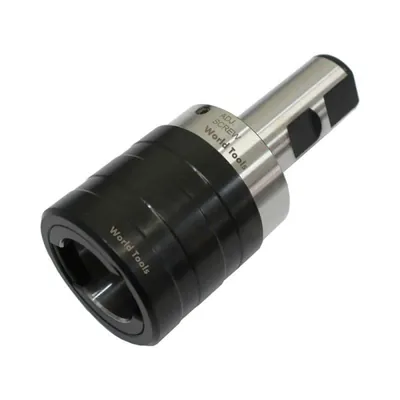 Mandril flutuante haste ø 40mm de troca rápida para rosquear t2 m08 a m20 - c40-mft2 world tools