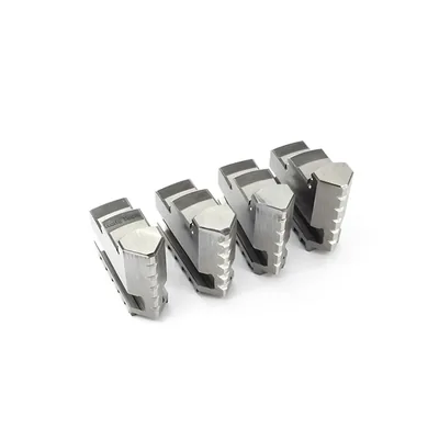 Jogo com 4 castanhas externas monobloco para placa universal ø 125mm - jce-k12125 mawbra