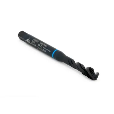Macho máquina canal helicoidal hss-e 6h m04,0 x 0,70 shark blue p/inox din371 - e238 dormer