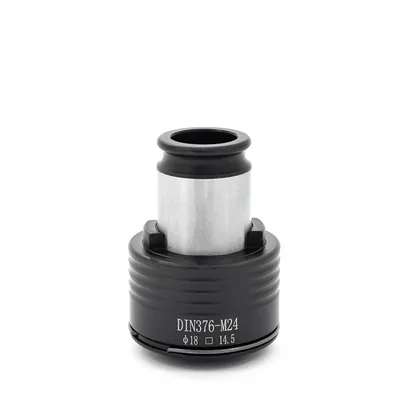 Adaptador t2 porta macho m24,0 din376 c/catraca ø 18,0mm quadrado 14,5mm - tc820-m24 mawbra