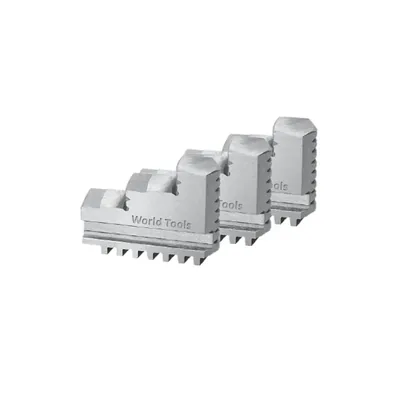 Jogo de 3 castanhas externas inteiriças para placa k-11250 de 250mm - world tools