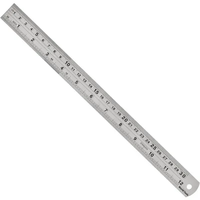 Escala de aço inoxidável 1000mm - 7110-1000 insize