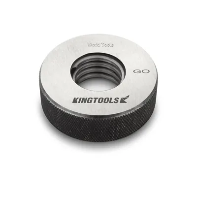 Anel calibrador de rosca passa 6g m08,0 x 1,25 - ap m8-1,25 king tools