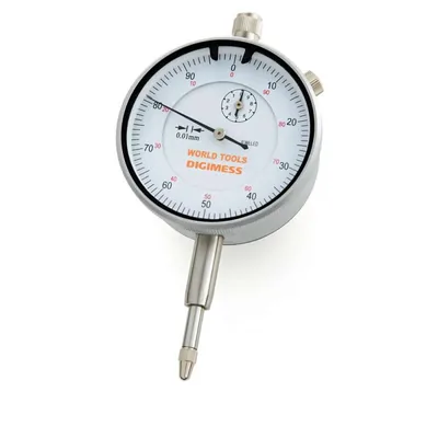 Relógio comparador 0 a 50 x 0,01mm com mostrador de 58mm - 121.322 digimess