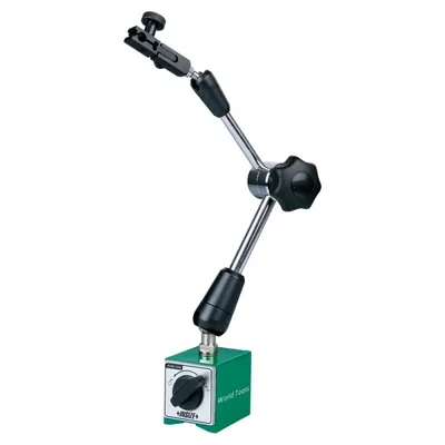 Base magnética 080kgf p/relógio haste articulável mecânica 340mm c/ajuste fino - 6210-80 insize