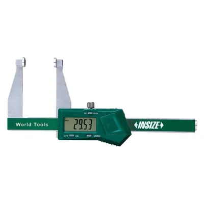 Medidor de espessura digital tipo paquímetro 0 a 050 x 0,01mm - 1163-50a insize