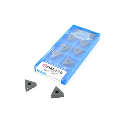 Inserto de cerâmica para torneamento tnga 160408 t02025 a65 - kyocera