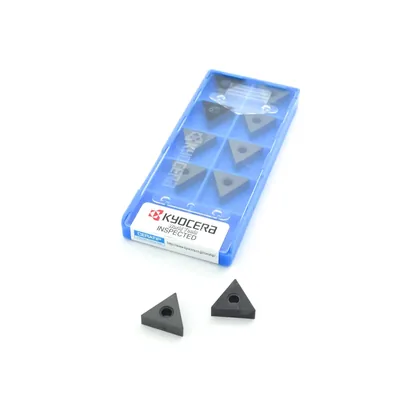 Inserto de cerâmica para torneamento tnga 160404 t02025 a65 - kyocera