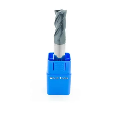 Fresa metal duro 45hrc reta 4 cortes ø 16,0 - 100 - 40,0mm h16 média tialn - guran