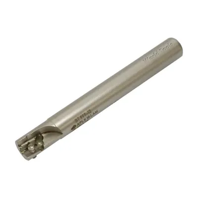 Fresa de topo ø 12 x 100mm 1 corte haste ø 12,0mm para inserto aplx e apkt 1003 - black tools