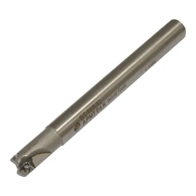 Fresa de topo ø 12 x 100mm 2 cortes haste ø 12,0mm para inserto apmt 06 korloy - black tools