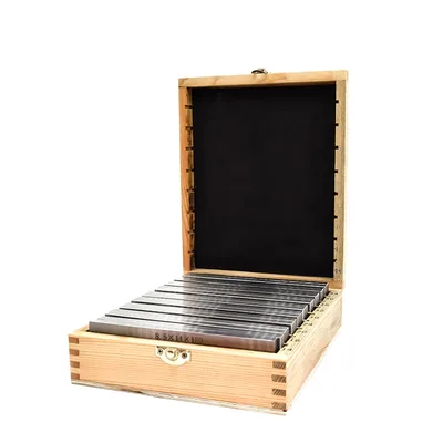 Jogo de 18 calços temperados e retificados 0,01mm 50hrc espessura de 8,5mm - p85 mawbra