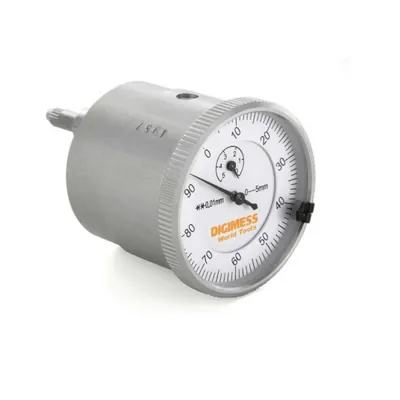 Relógio comparador 0 a 05 x 0,01mm com mostrador de 40mm - 121.326 digimess