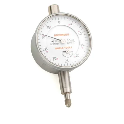 Relógio comparador 0 a 03 x 0,01mm com mostrador de 58mm - 121.303a digimess