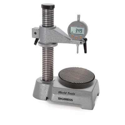 Mesa de medição com base de aço redonda e ranhurada ø 100mm - 121.394 digimess