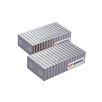 Transpassador magnético paralelo em par - 1" x 4" x 2" - vcp-1 vertex