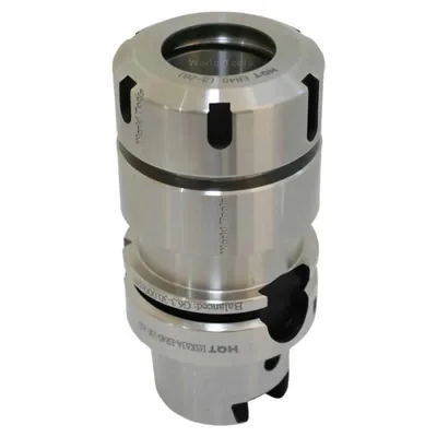Cone hsk 63-a porta pinça er-40um l100mm para 30.000rpm - hsk63a-er40-100l viber