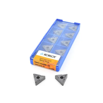 Inserto para torneamento tnmx 160408r-sh pc5300 - korloy