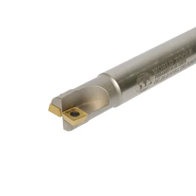 Fresa de topo ø 20 x 150mm 2 cortes haste ø 19,0mm para inserto somt 09t3 - guran