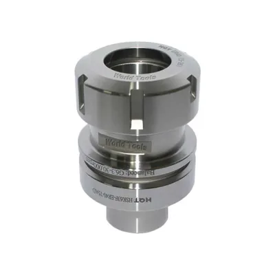 Cone hsk 63-f porta pinça er-40um l075mm para 30.000rpm - hsk63f-er40-075l world tools